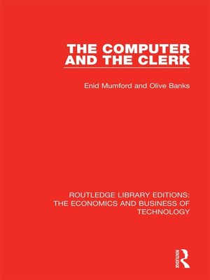 cover image of The Computer and the Clerk